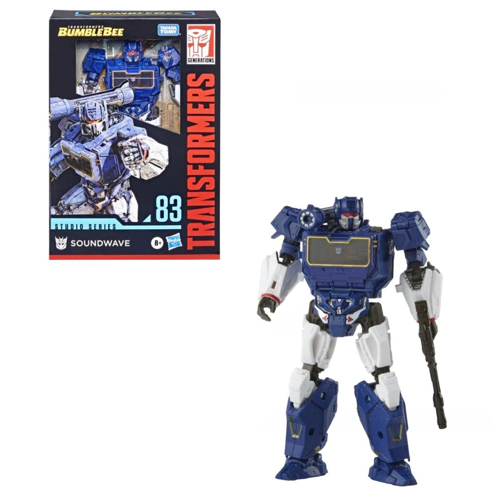 Игрушка Hasbro Трансформеры Toys Studio Series SS83 Фигурка Voyager Bumblebee Soundwave - от 8 лет и #1