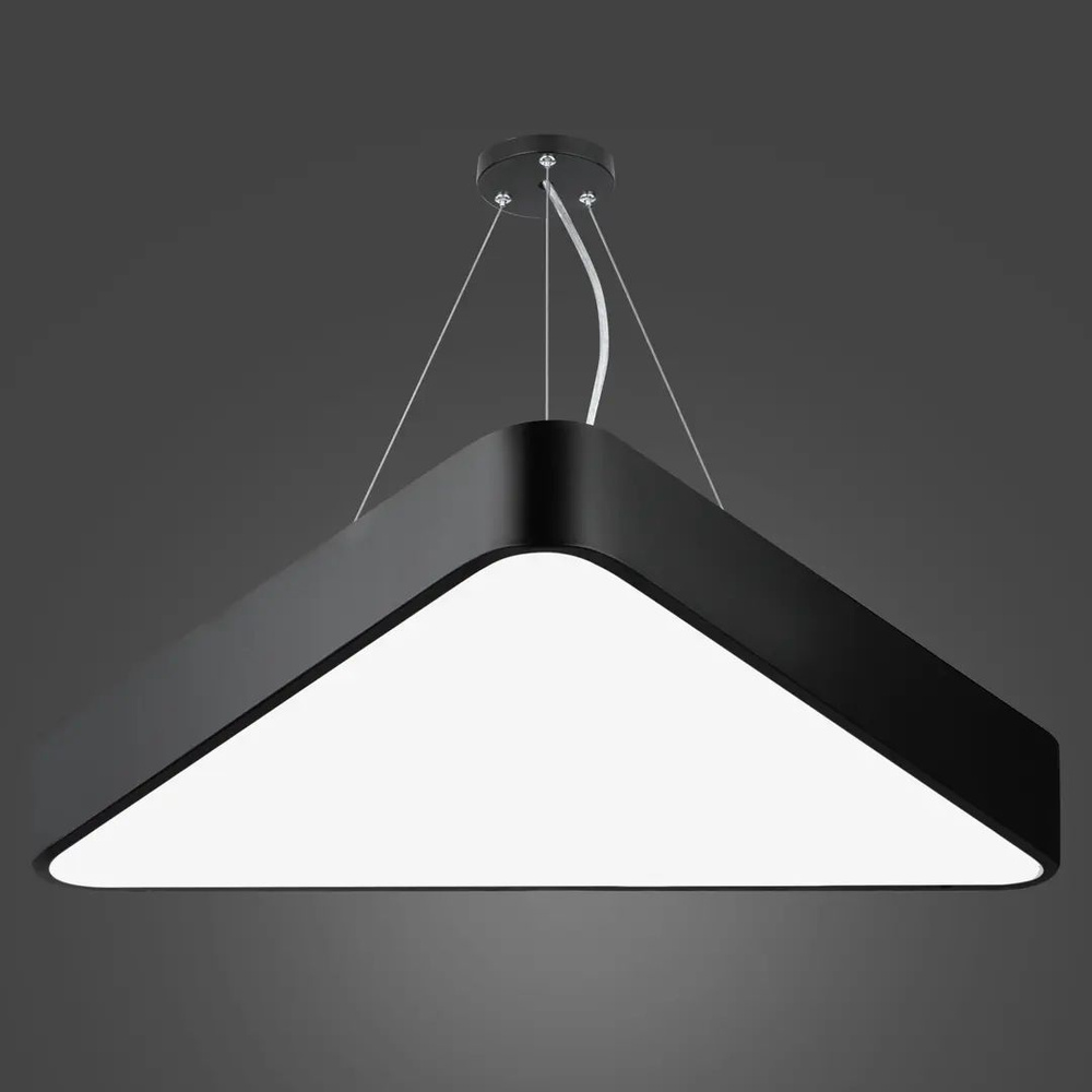 Светильник подвесной светодиодный Geometria Delta 5 м нейтральный белый свет 2900 Лм цвет черный  #1