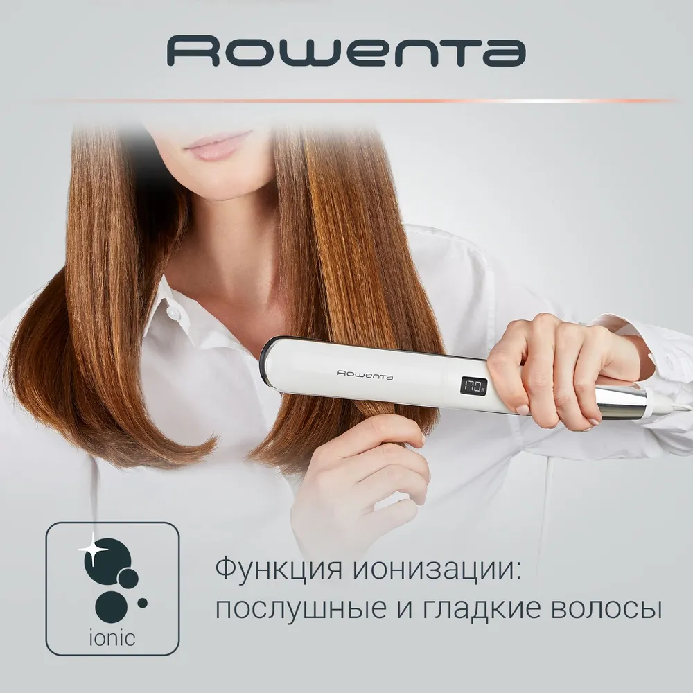 Rowenta Выпрямитель для волос VOLUMIZER SF4650F0 ,белый #6
