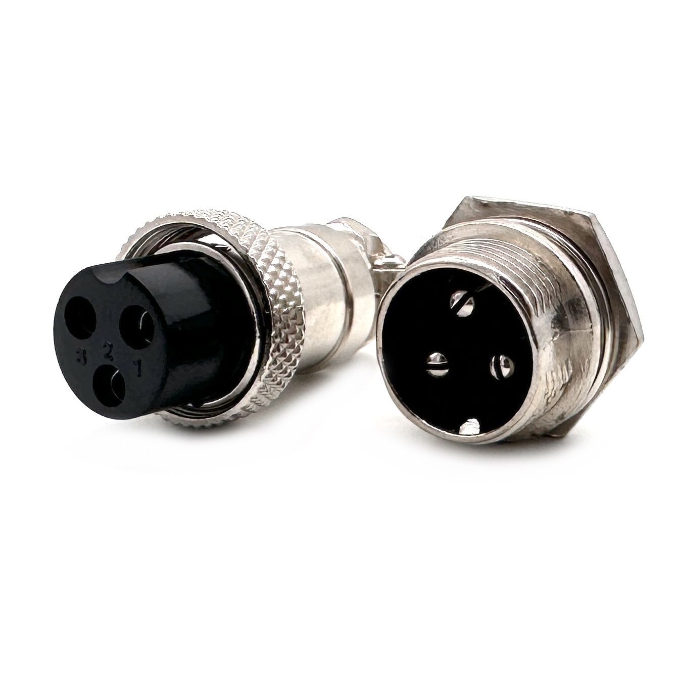 РазъемGX16M-3Bштекер3pin,GX16M-3Aгнездо3pin