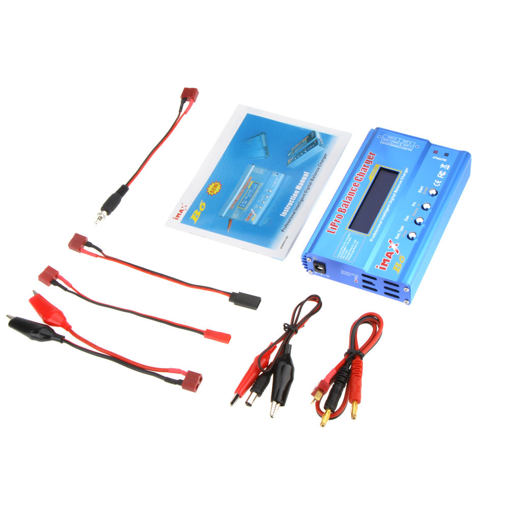 Новый IMAX B6 80W Lipo NiMh, Li-ion Ni-Cd аккумулятора RC баланс цифровой зарядное  #1