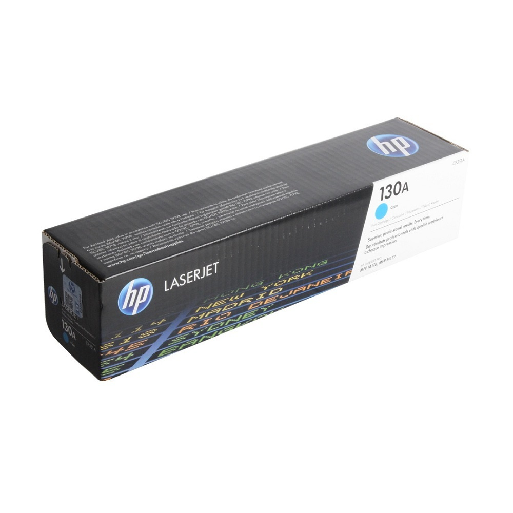 Тонер-картридж HP CF351A (130A) Cyan для Color LaserJet Pro M176n/M177fw #1