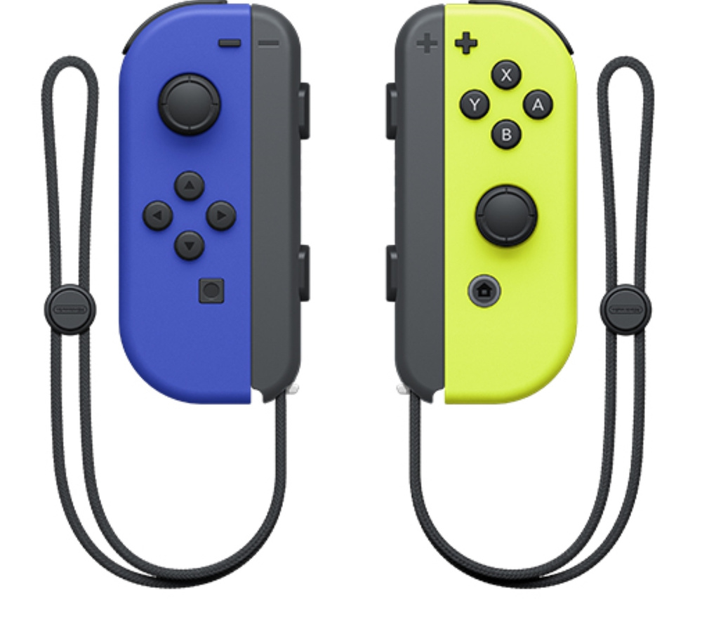 Nintendo Геймпад Joy-Con, Bluetooth, NFC, синий, желтый #1