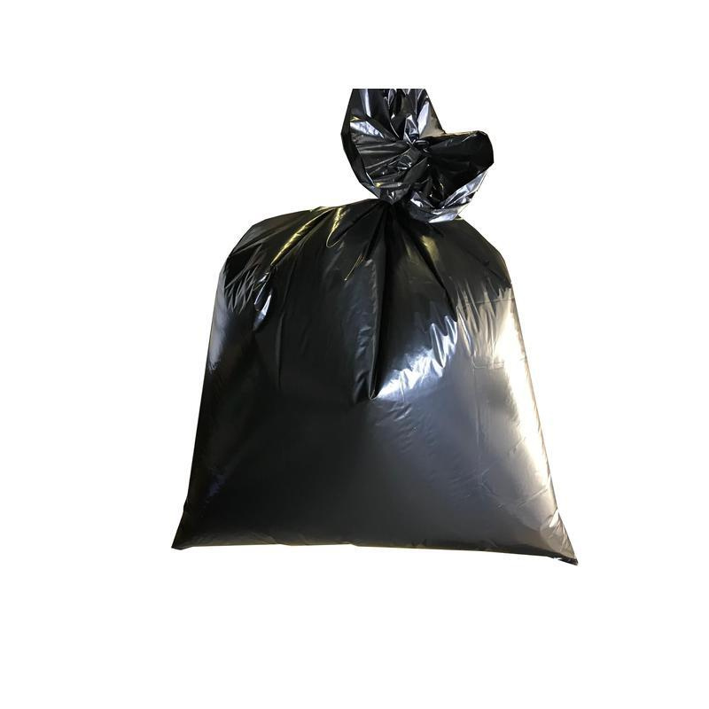 Мешки для мусора 160 литров, 50 мкм 50шт. черные (80*110мм) #1