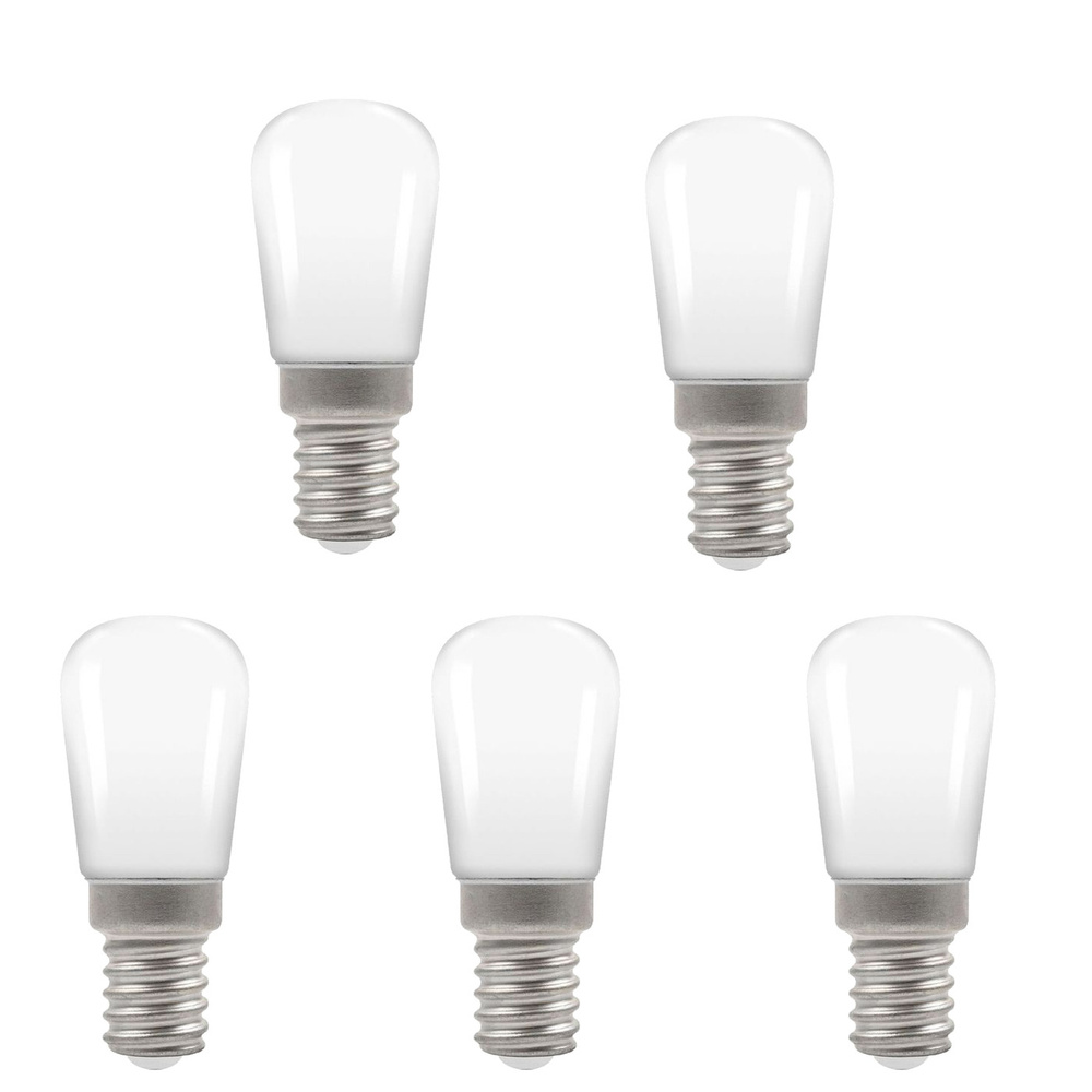 Комплект (5 штук) ламп накаливания для холодильников General Electric 15P1/FR 15w 230v E14  #1