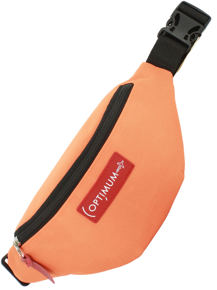 Поясная сумка на пояс женская мужская для девочки мальчика Optimum Mini Custom, оранжевая  #1