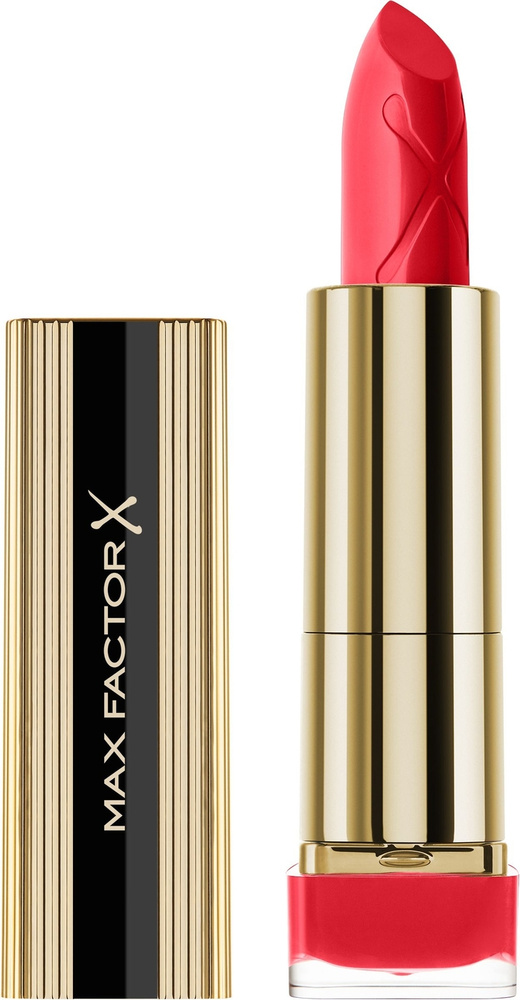 Max Factor Помада для губ Colour Elixir Lipstick, сатиновая, тон №070 cherry kiss, цвет: коралловый  #1