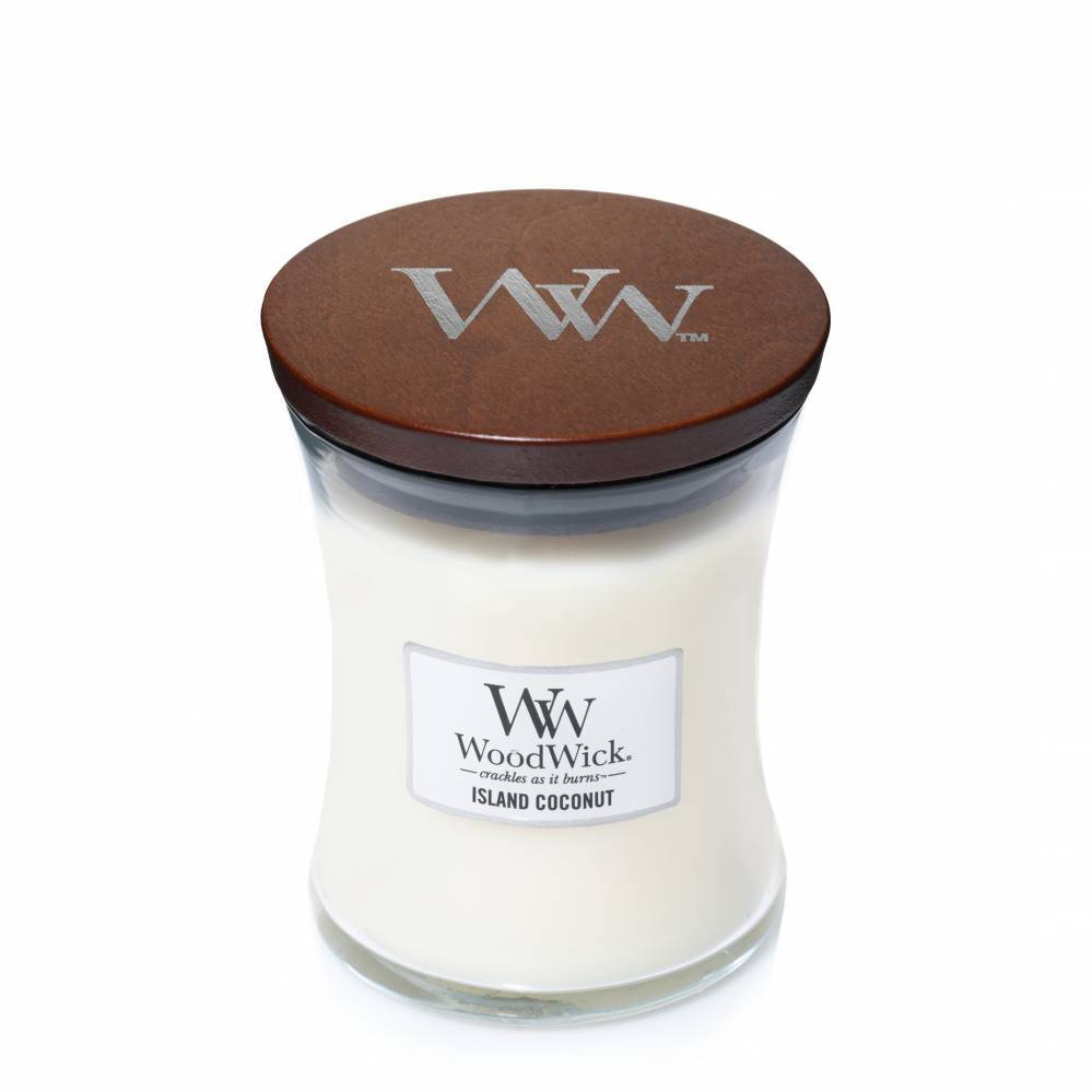 WoodWick Свеча ароматическая "Кокосовый остров 275гр.", 12 см х 10 см, 1 шт  #1