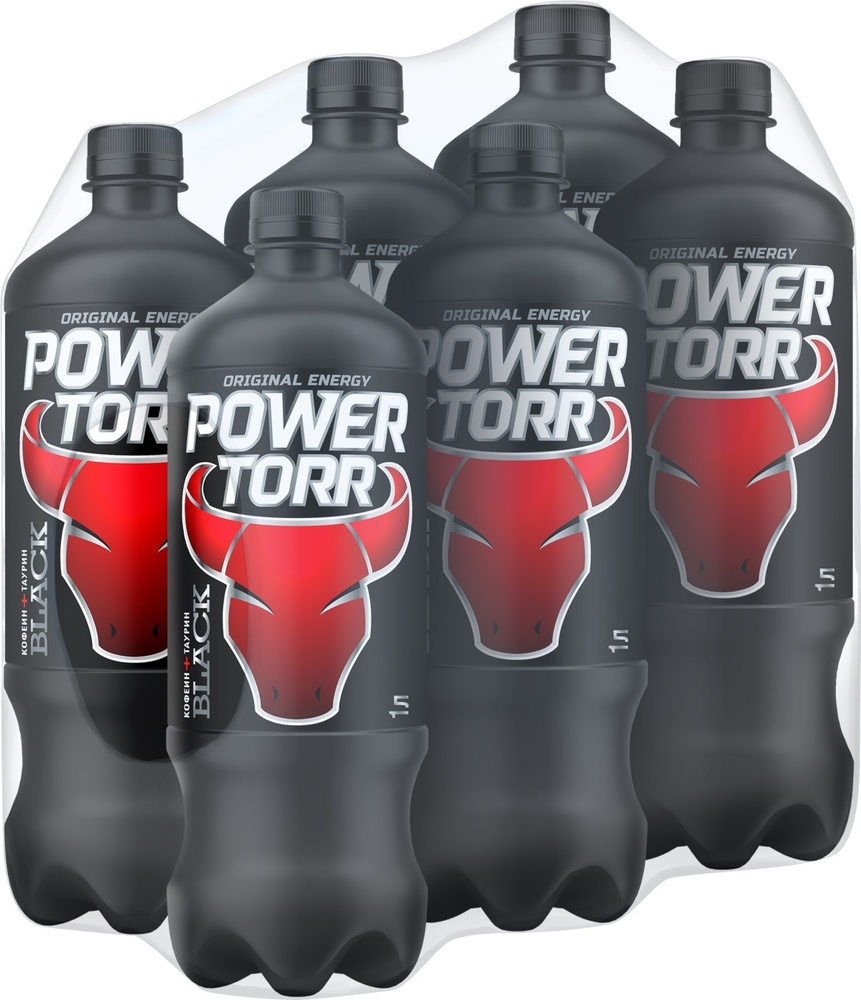 Энергетический напиток Power Torr Energy, 6 шт по 1 л #1