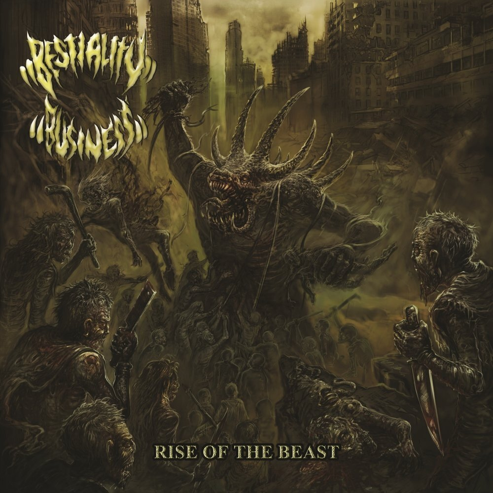 Bestiality Business. Rise Of The Beast. Metal/Death metal. Jewel case. Метал музыка. #1