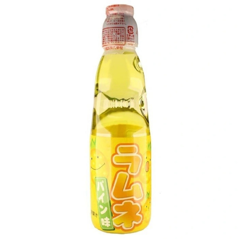 Газированный напиток Ramune (Рамуне) Lemonade Ананас, 200 мл, стекло  #1