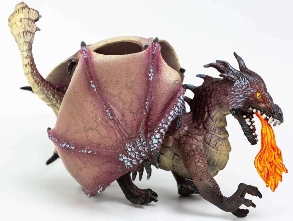 Фигурка животного Derri Animals Дракон Огнедышащий Derri Animals, для детей, игрушка коллекционная декоративная, #1