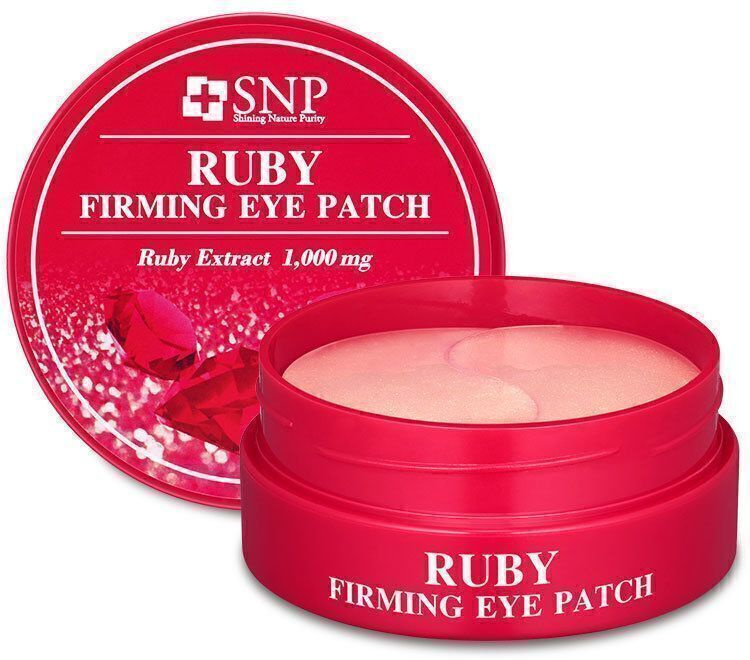 SNPГидрогелевые Патчи с экстрактом пудры рубина Ruby Firming Eye Patch  #1