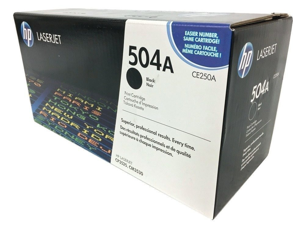 HP 504A Черный 1 шт CE250A  #1