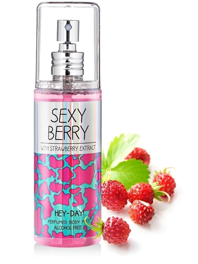 HEY-DAY! Парфюмированный мист для тела "Sexy berry", спрей для тела, для волос, для лица, с экстрактом #1