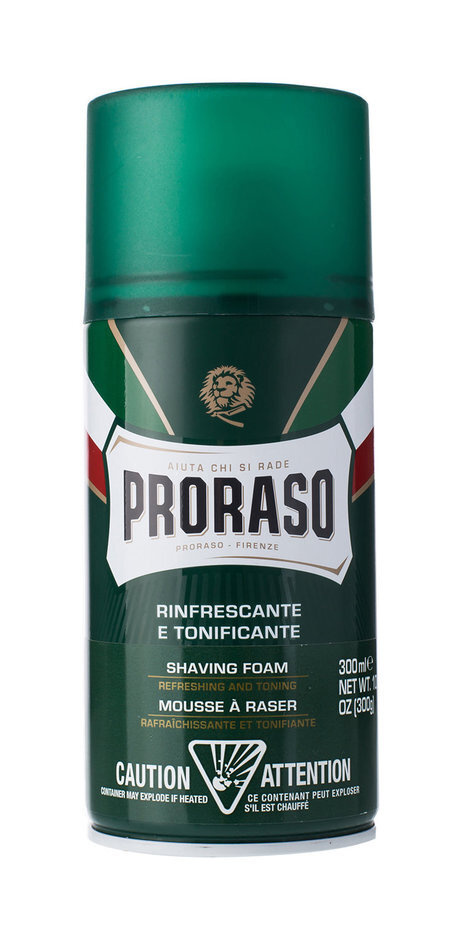 PRORASO Пена для бритья освежающая с маслом эвкалипта и ментолом муж., 300 мл  #1