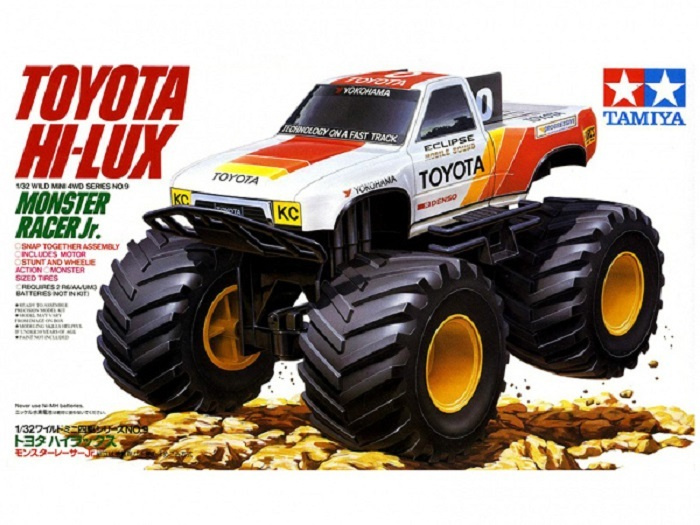 TAMIYA Toyota Monster Racer Jr. с электромоторчиком (1:32) Модель для сборки  #1