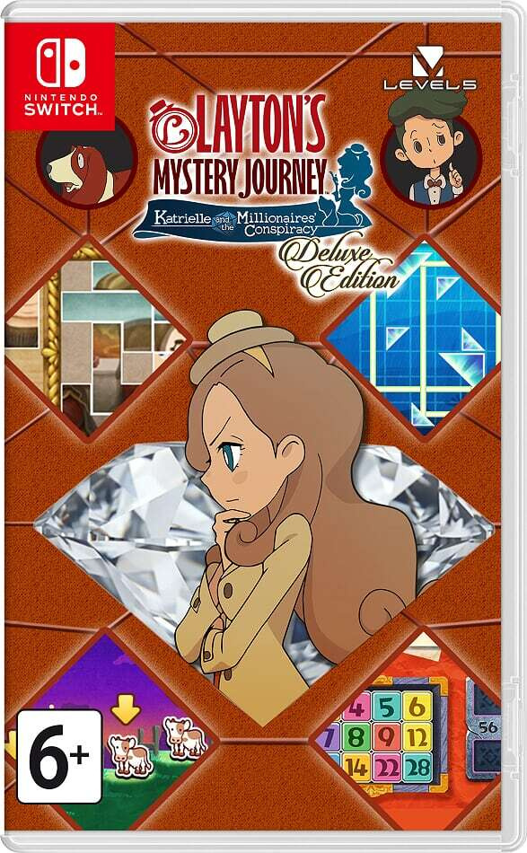 Игра LAYTON'S MYSTERY JOURNEY: Katrielle and the Millionaires' Conspiracy - Deluxe Edition для Nintendo #1