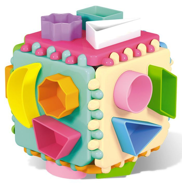 Развивающая игрушка Сортер Логический куб #1