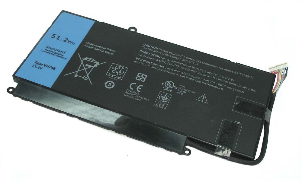 Аккумуляторная батарея для ноутбука Dell Vostro 5439 5460 51,2Wh VH748  #1