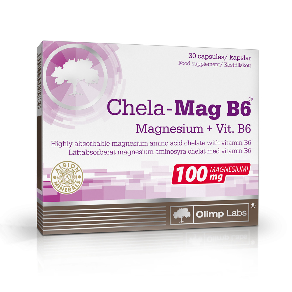 Магния хелат Olimp Labs Chela-Mag B6 30 капс. (690 мг.) #1