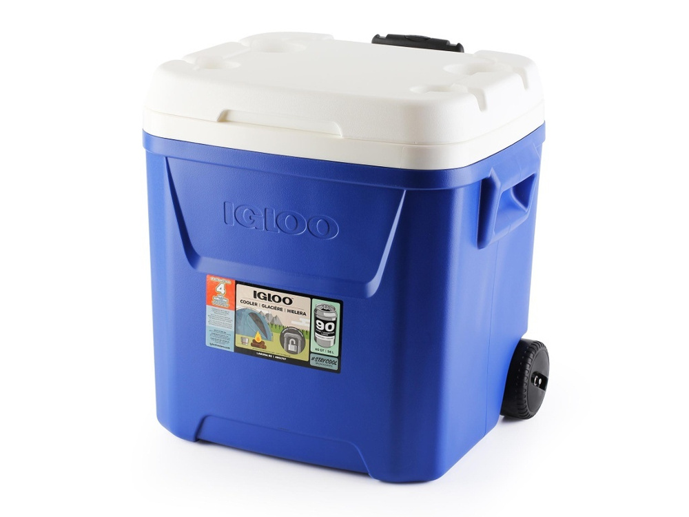 Термоконтейнер Igloo Laguna 60 QT Roller Blue 34493 #1