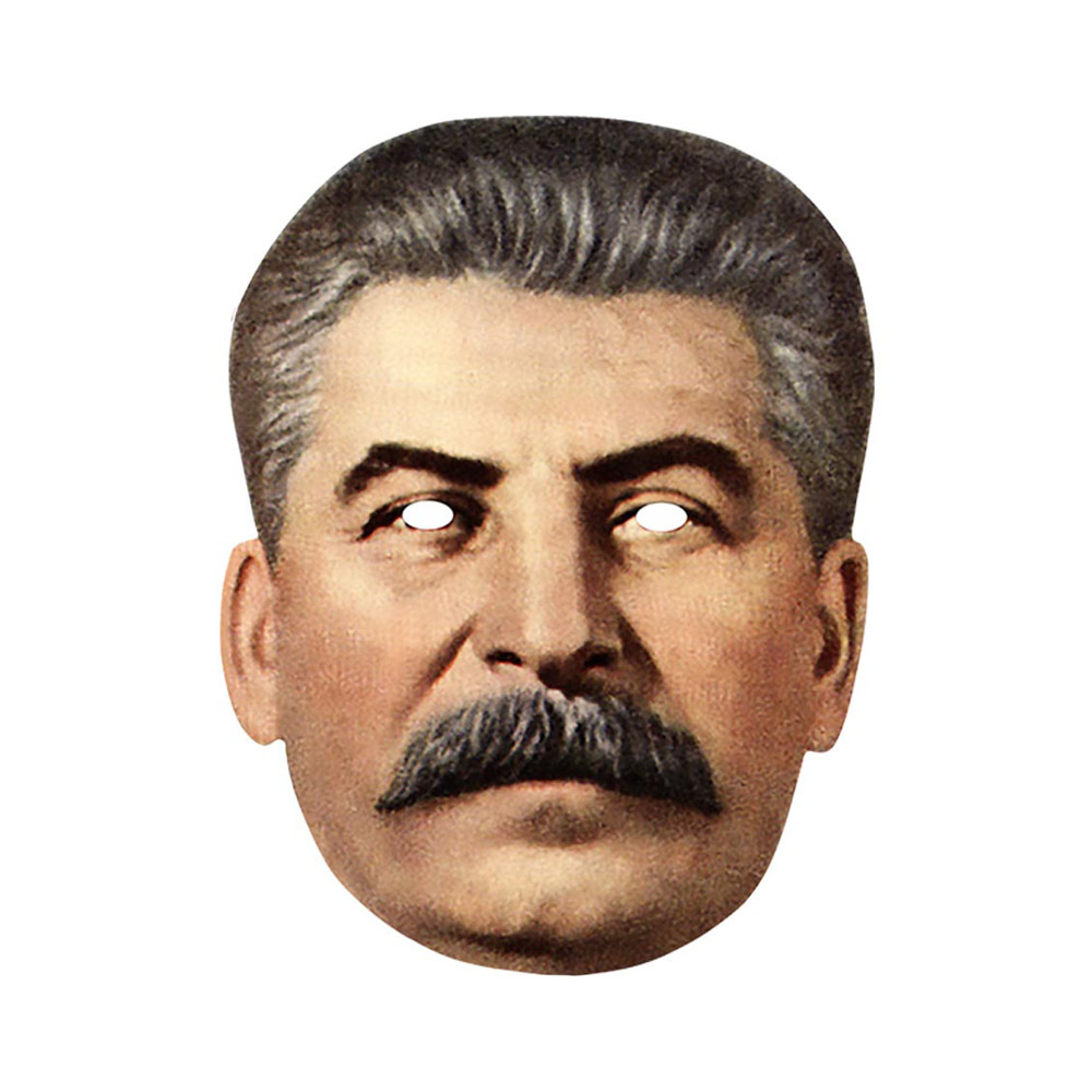 Маска Иосиф Сталин, картон #1