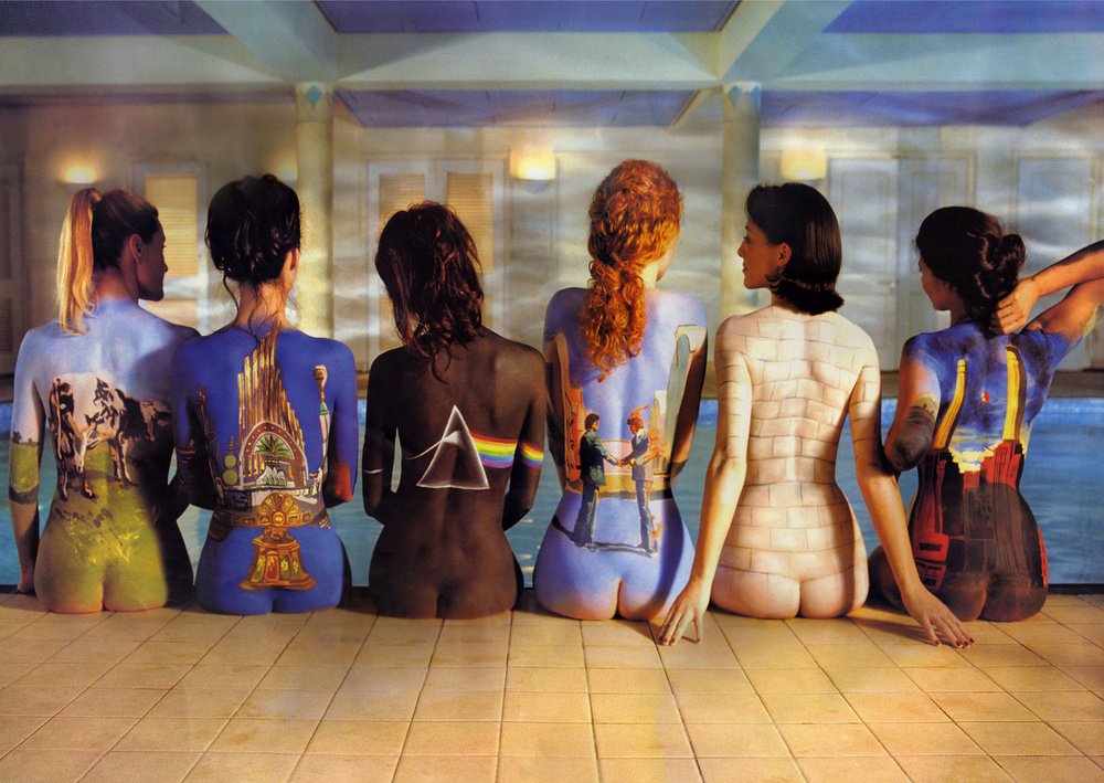 Плакат на банере Девушки "Pink Floyd - Back Catalogue, GB eye", 84*59 см. А1 #1