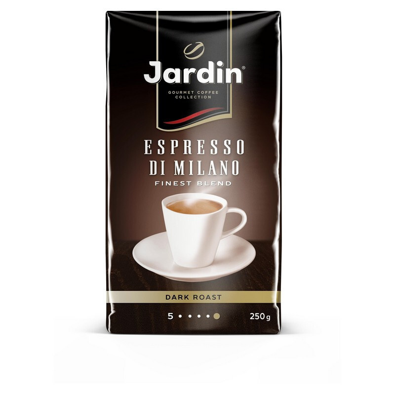 Кофе Jardin Espresso di Milano молотый, 250г - купить с доставкой по ...