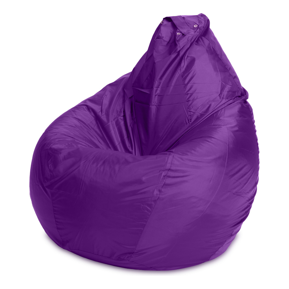 Пуффбери Кресло-мешок Груша, Оксфорд, Размер XXXXL,пурпурный  #1