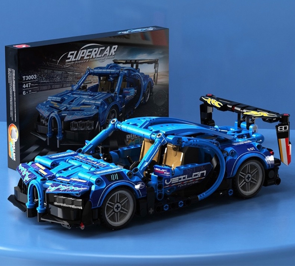Конструктор Bugatti Бугатти суперкар / Модель машины Бугатти / Конструкторы для мальчиков  #1
