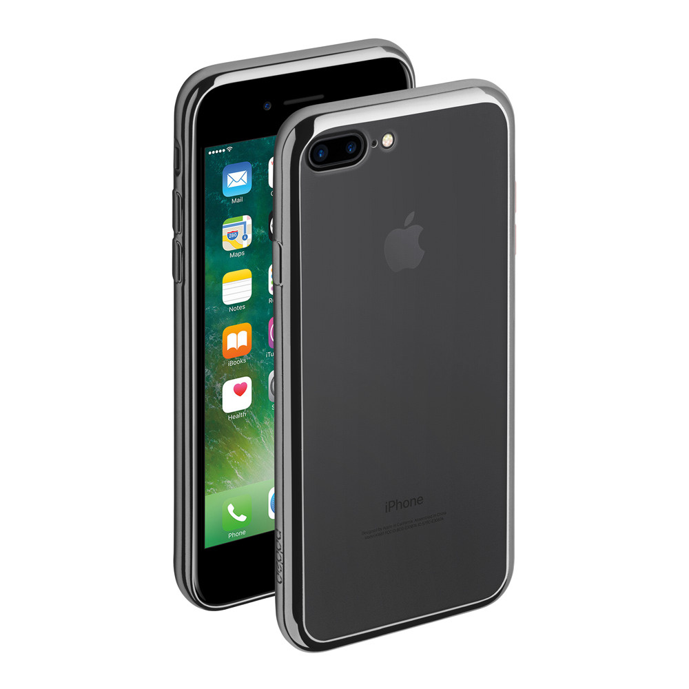 Чехол Gel Plus Case для Apple iPhone 7/8 Plus, графит, PC, DEPPA, 85260 #1