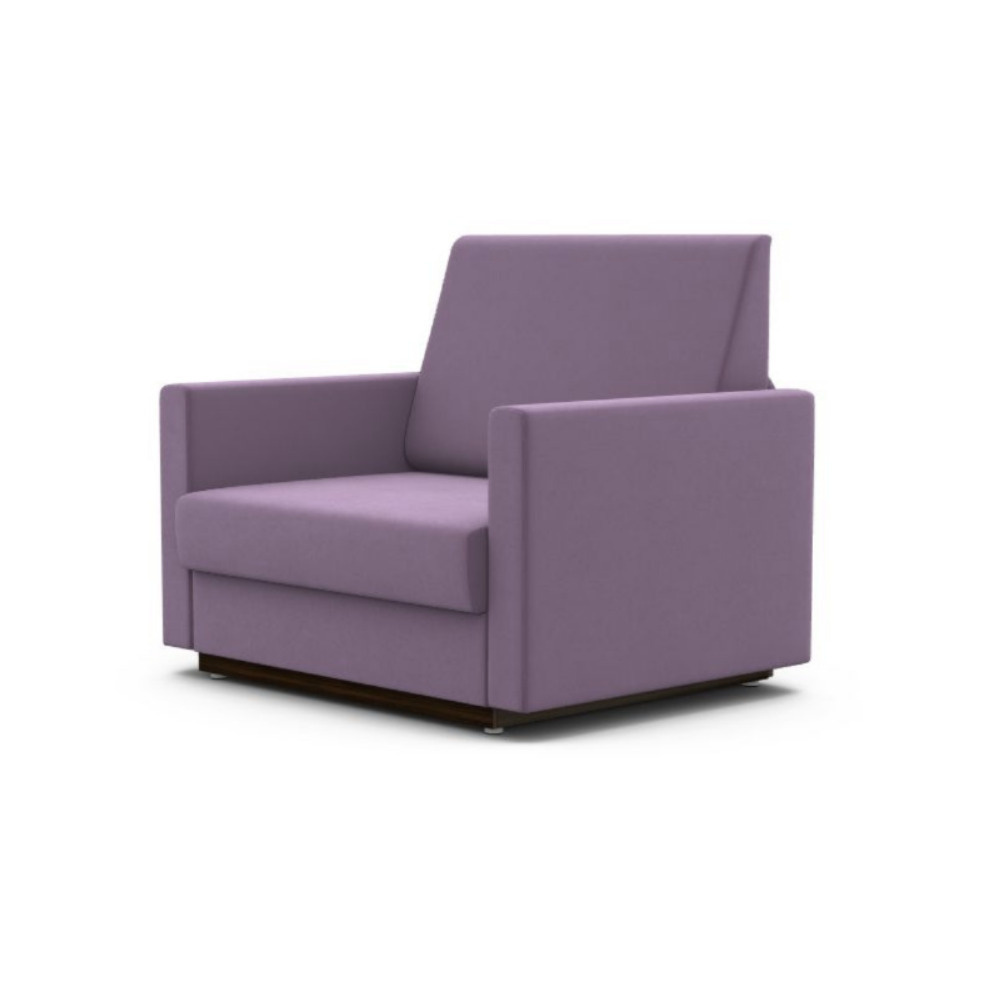 Кресло-кровать Стандарт + ФОКУС- мебельная фабрика 89х80х87 см фиалковый  #1