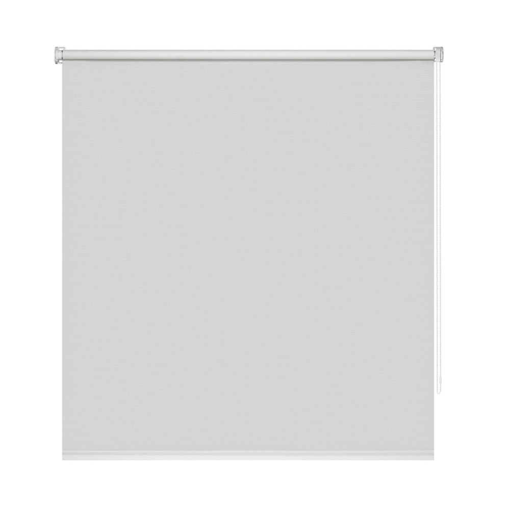Рулонная штора Decofest Апилера снежный серый, 160 x 175 см #1