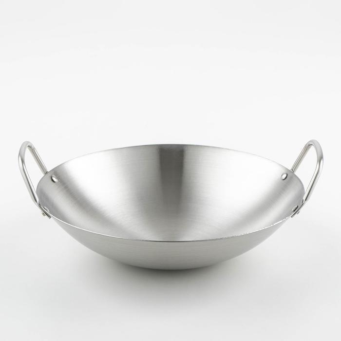 Сковорода-Wok из нержавеющей стали Chief, диаметр 26 см #1