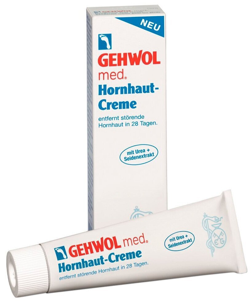 Gehwol Med Hornhaut-Creme - Крем для загрубевшей кожи ног 75 мл #1