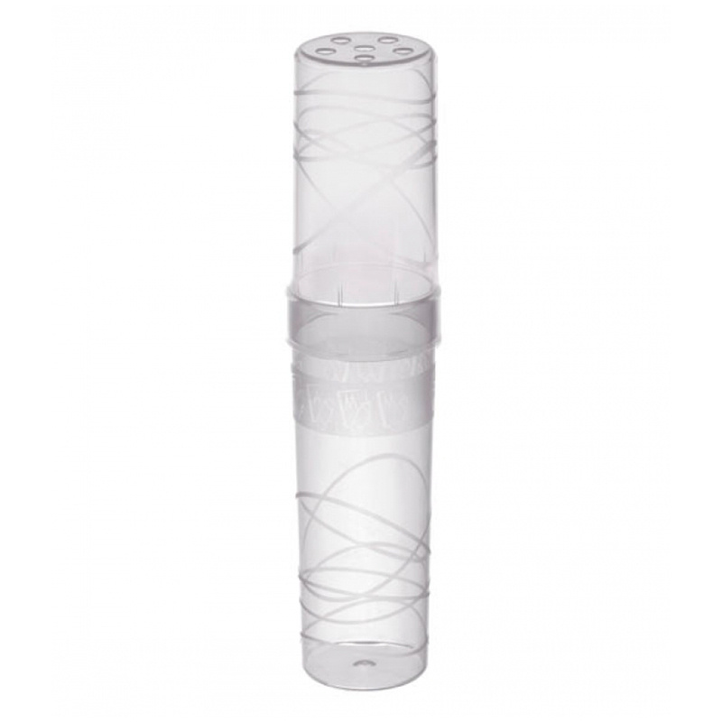 Пенал-тубус, 195*45 СТАММ "Crystal", пластик, прозрачный #1