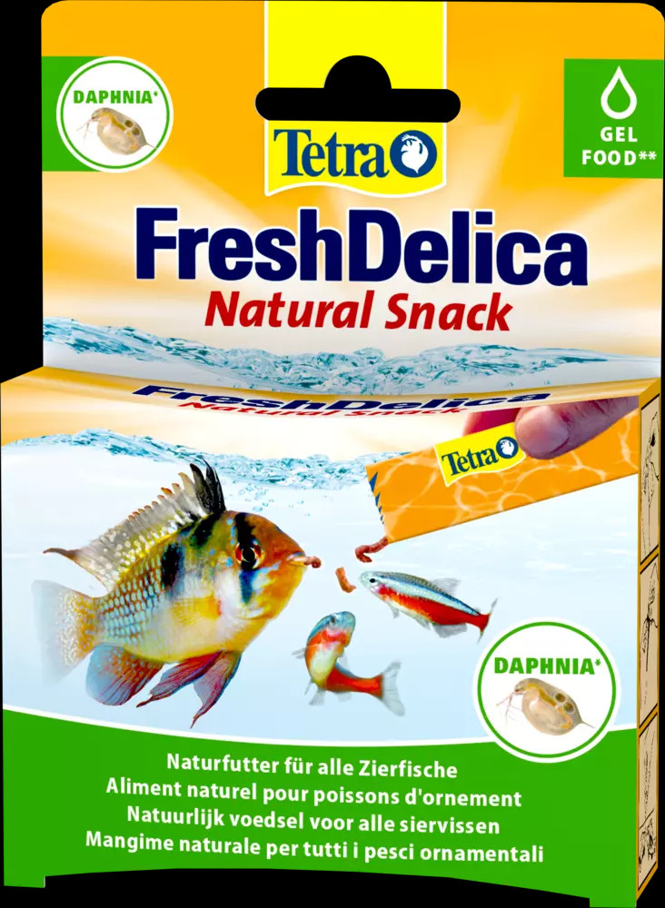 Корм для рыб Tetra FreshDelica Daphnia 48г, желе дафнии #1