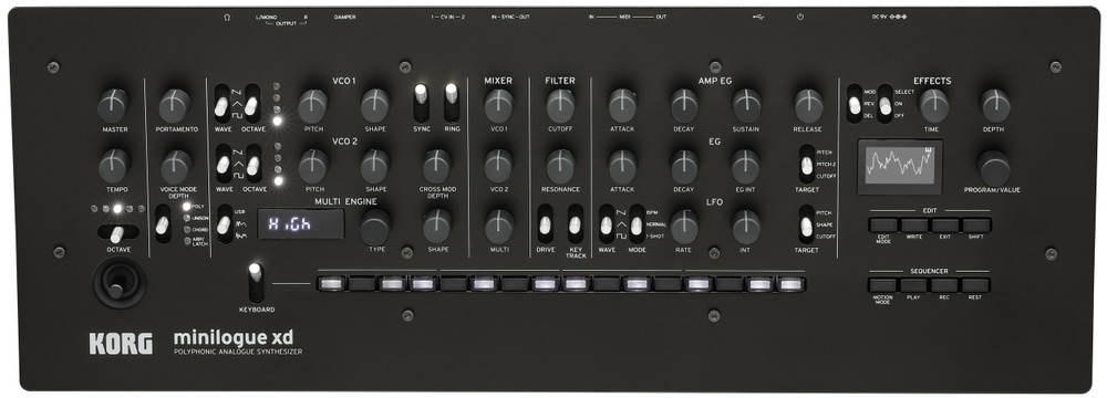 Korg MINILOGUE-XD-M полифонический аналоговый синтезатор #1