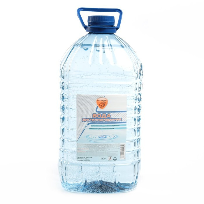 Дистиллированная вода Элтранс, 4.8 л #1