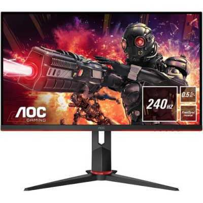 AOC 23.8" Монитор Gaming 24G2ZU, черный #1