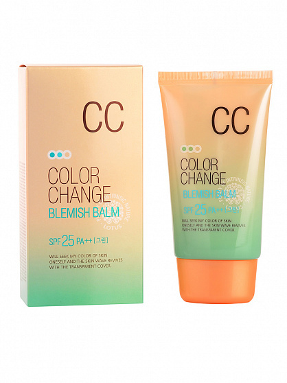 Welcos СС-крем Lotus Color Change Blemish Balm (50 мл) #1