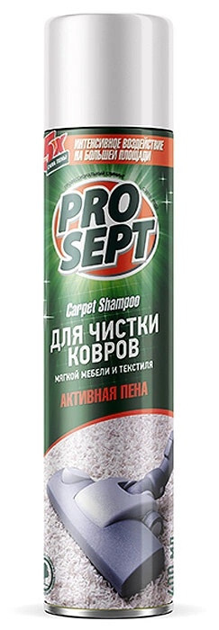 Carpet Shampoo Активная пена для чистки ковров, мягкой мебели и текстиля 400 мл  #1