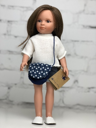 Кукла Lamagik "Нина", темные волосы, с сумочкой, 33 см, арт. 33109  #1