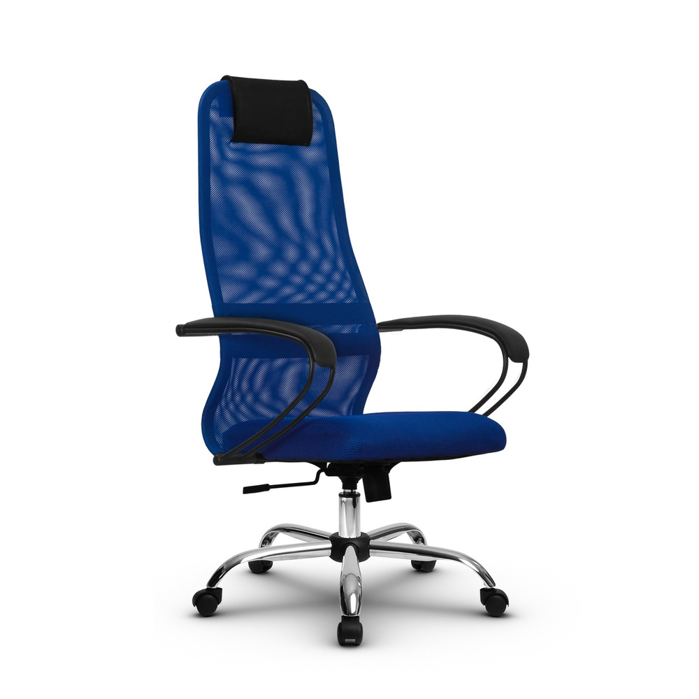 Компьютерное офисное кресло Metta SU-BP-8 CН Синее #1