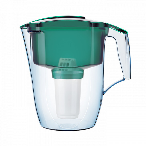 Кувшин для воды с фильтром, Аквафор Гарри, зеленый, 3.9 л #1