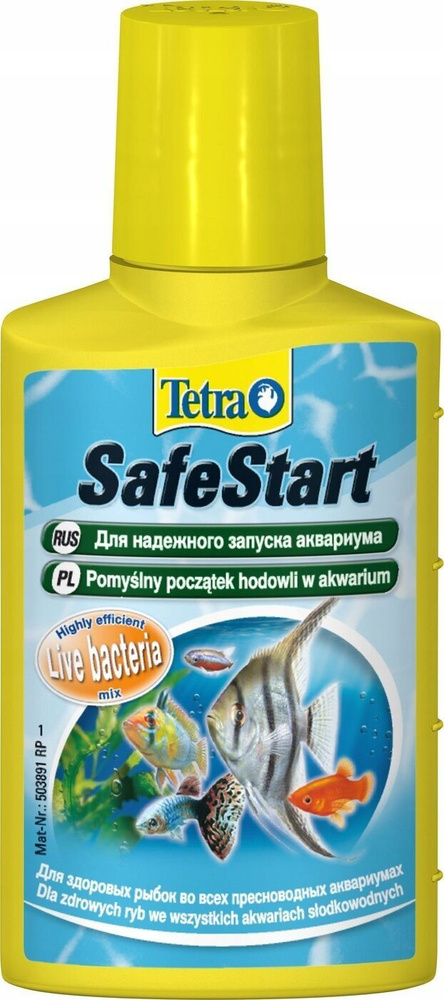 Tetra кондиционер SafeStart, для быстрого заселения аквариума, 50 мл/  #1