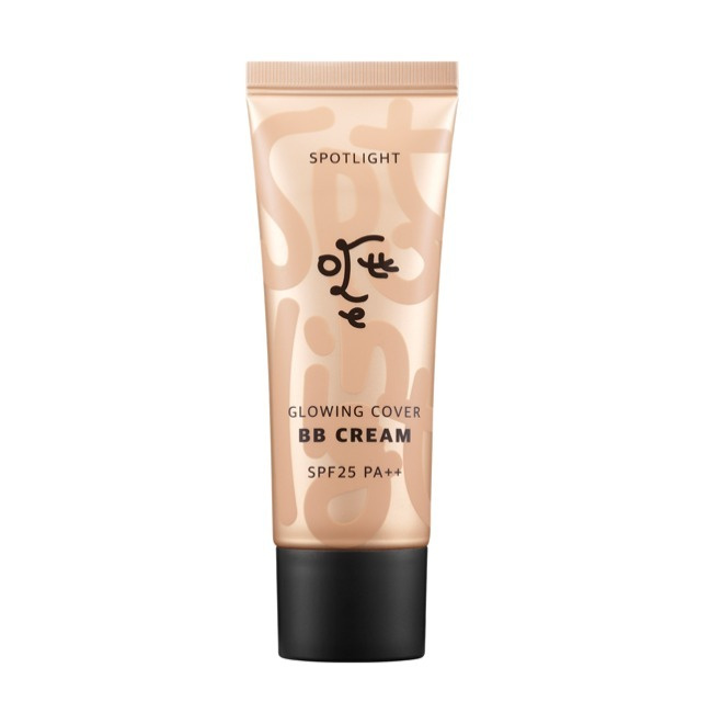 Ottie Увлажняющий и лекгий бб крем с защитой SPF25 PA++ Spotlight Glowing Cover BB Cream SPF25 PA++, #1