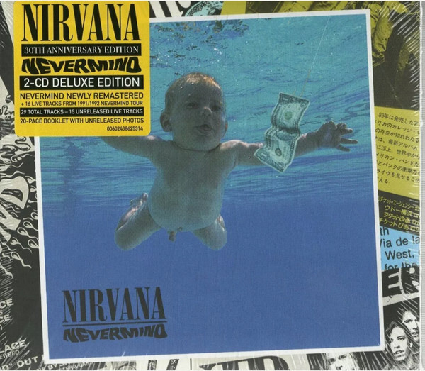 AudioCD Nirvana. Nevermind (CD, CD, All Media, Deluxe Edition, Reissue, Remastered, 30th Anniversary) #1