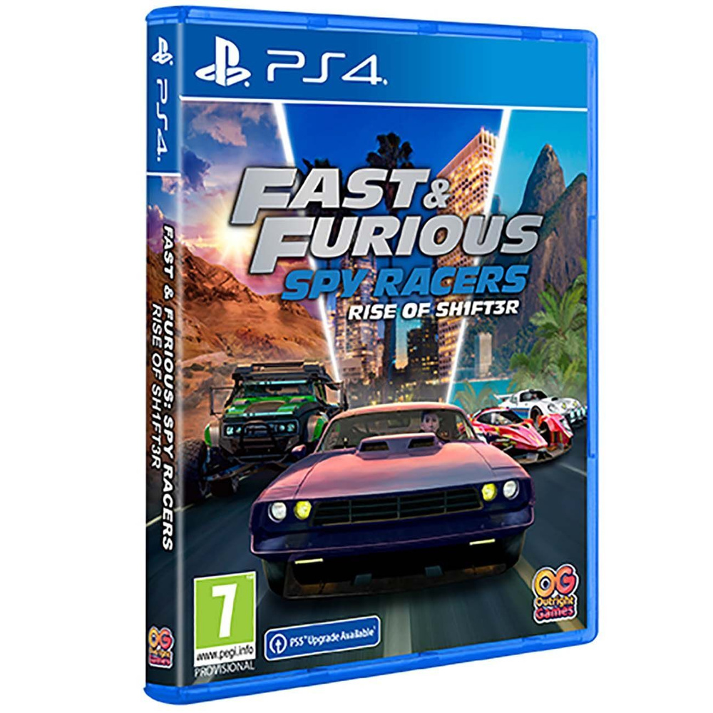 Игра Fast & Furious Spy Racers (Форсаж Подъем) (PlayStation 5, PlayStation 4,  Русская версия) купить по низкой цене с доставкой в интернет-магазине OZON  (557879366)